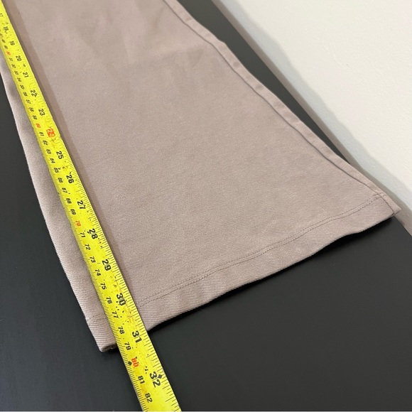 BetaBrand Classic Bootcut Dress Pant Yoga Pant Tan Khaki Twill Size Small - Picture 10 of 11